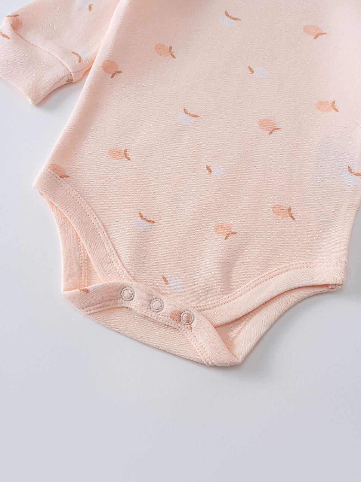 Ella Long Sleeve Bodysuit - Apples