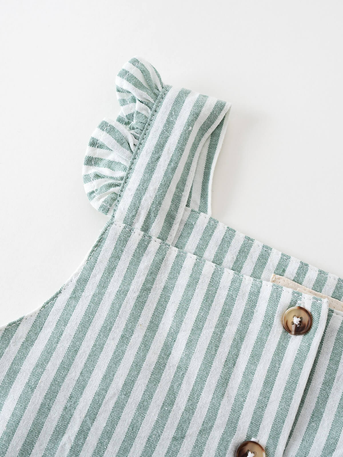 Ellie Playsuit - Mint Stripe