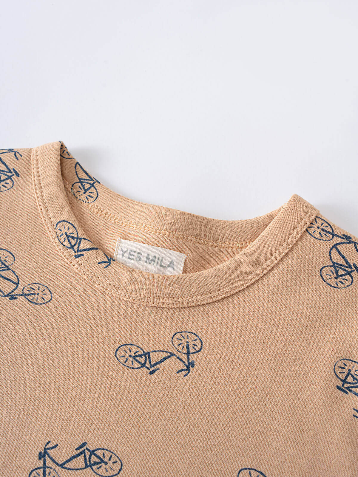 Ezra Short Sleeve Tee Shirt - Bikes