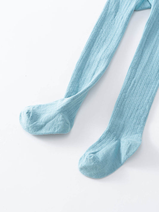 Ribbed Tights 2 Pack - Balsam/Lake Blue
