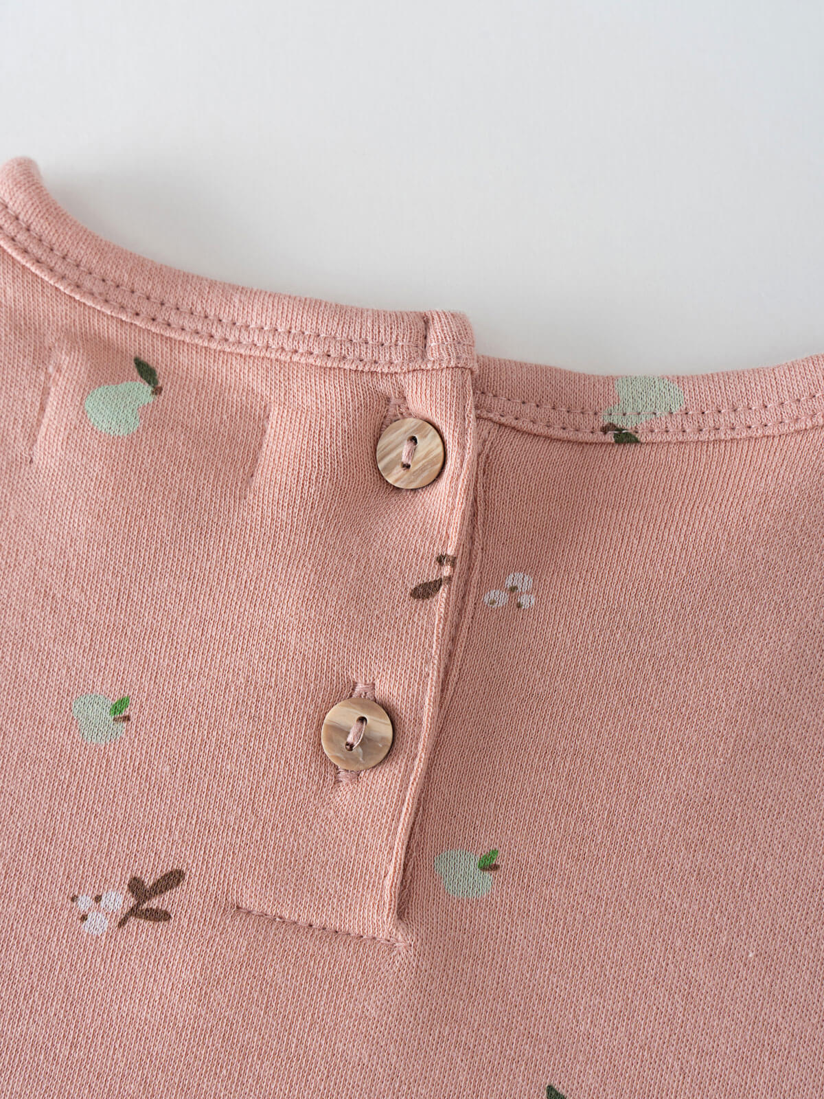 Baby Long Sleeve Jersey Dress - Autumn Harvest Rosehip