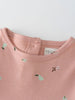 Baby Long Sleeve Jersey Dress - Autumn Harvest Rosehip