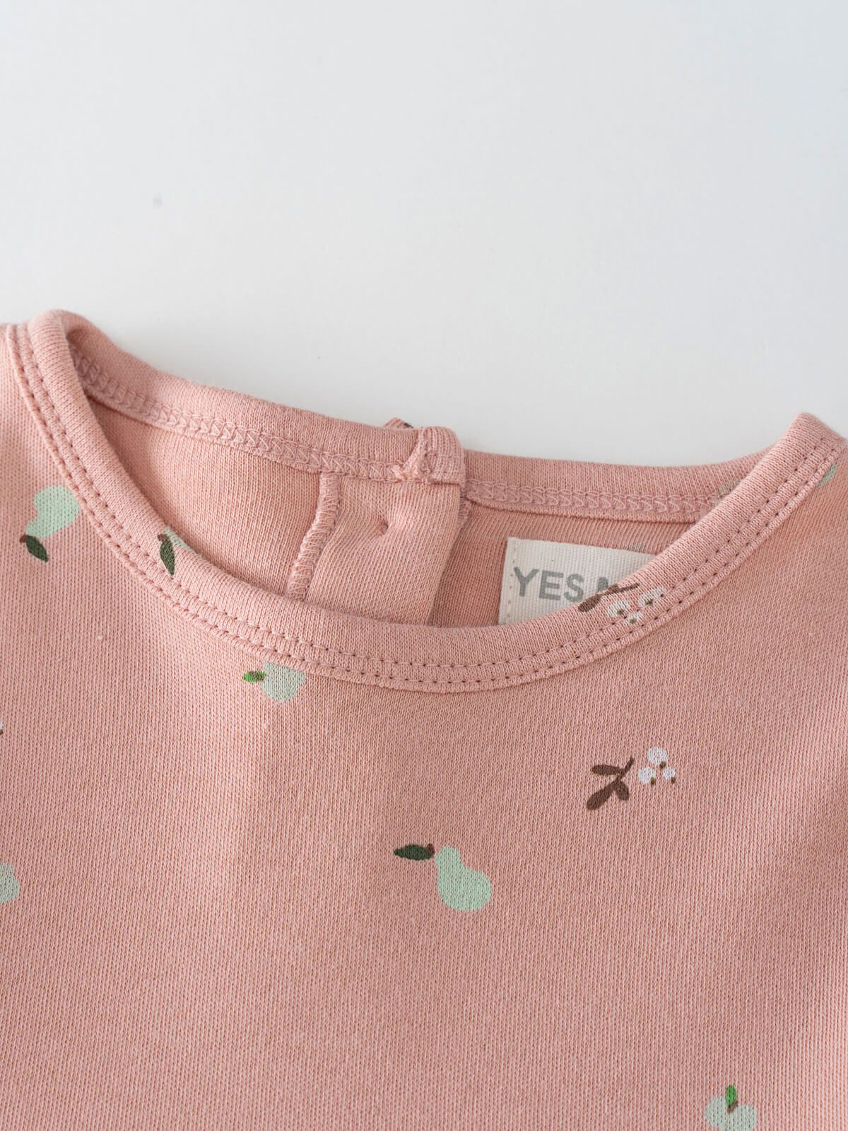 Baby Long Sleeve Jersey Dress - Autumn Harvest Rosehip