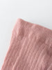 Baby Ribbed Tights - Blush