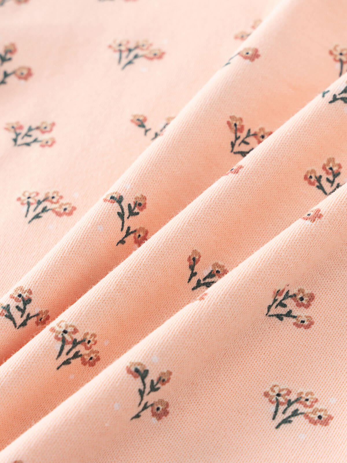 Pink baby tee shirt with flower pattern Baby Printed Short Sleeve Tee - Wildflower Bouquet Pink Baby girl
