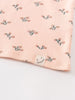 Pink baby tee shirt with flower pattern Baby Printed Short Sleeve Tee - Wildflower Bouquet Pink Baby girl