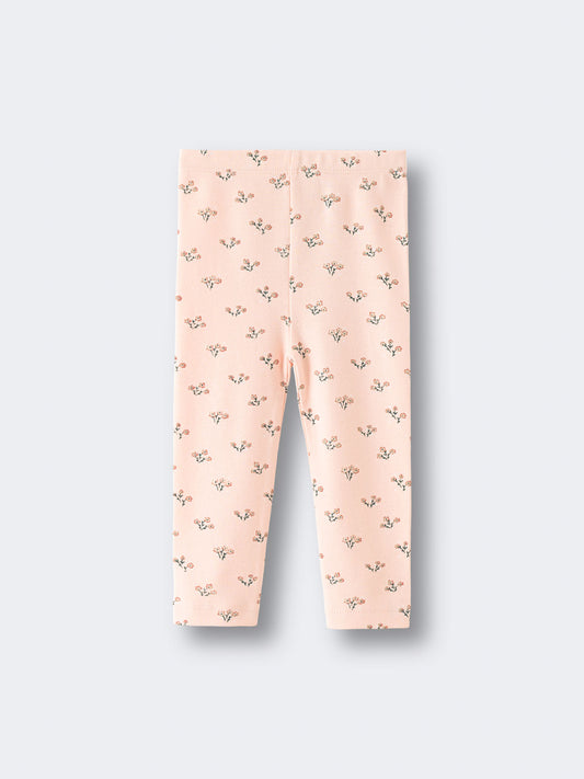 Baby Printed Leggings - Wildflower Bouquet Pink