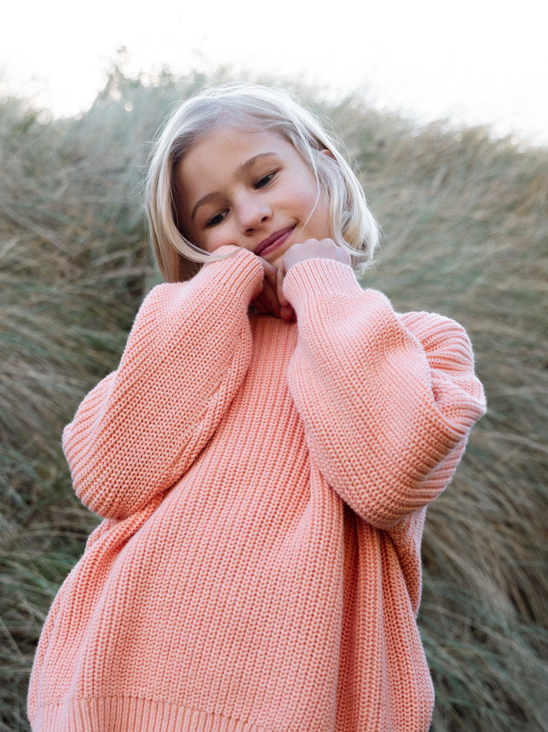 Ribbed Jumper - Mallow