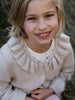 Ruffle Cardigan - Ecru