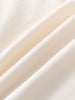 Close-up of cream-colored fabric with soft diagonal folds and visible texture Feature Print Sweatshirt - Bird And Blossom Girls