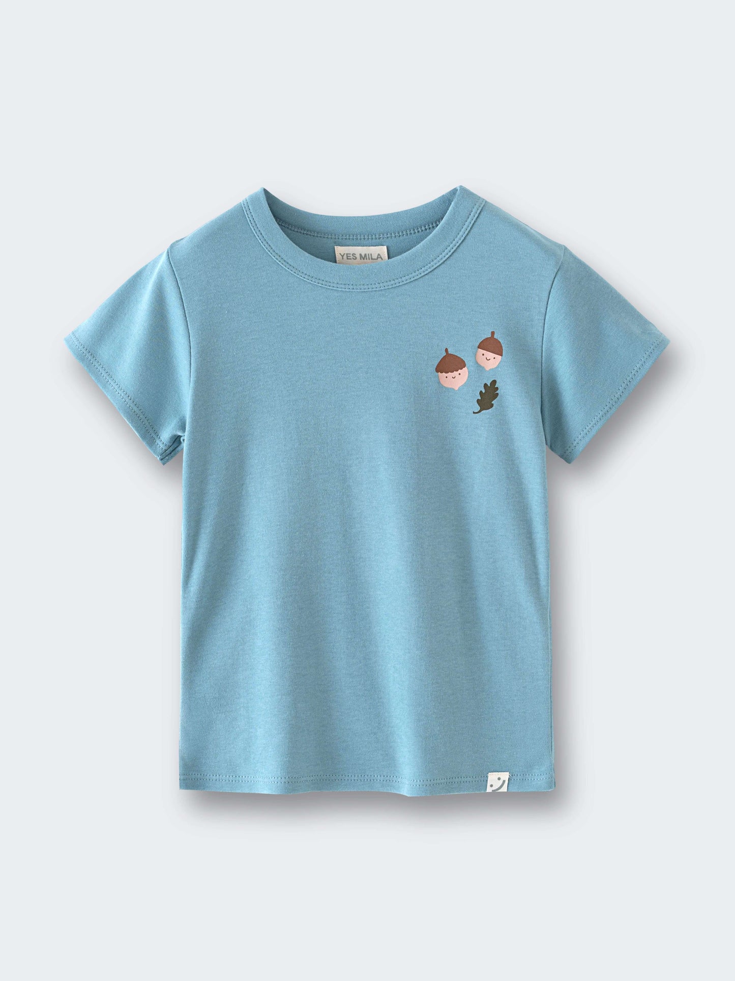 Feature Print Short Sleeve Tee - Acorn Friends