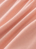 Close-up of soft peach-colored jersey fabric with diagonal folds and texture Jersey Skirt - Mallow Girls