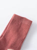 Close-up of ribbed pink sock with cream detail on white surface Kids Socks 3 Pack - Bunny Girls