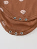 Long Sleeve Bodysuit - Cosy Bear Russet
