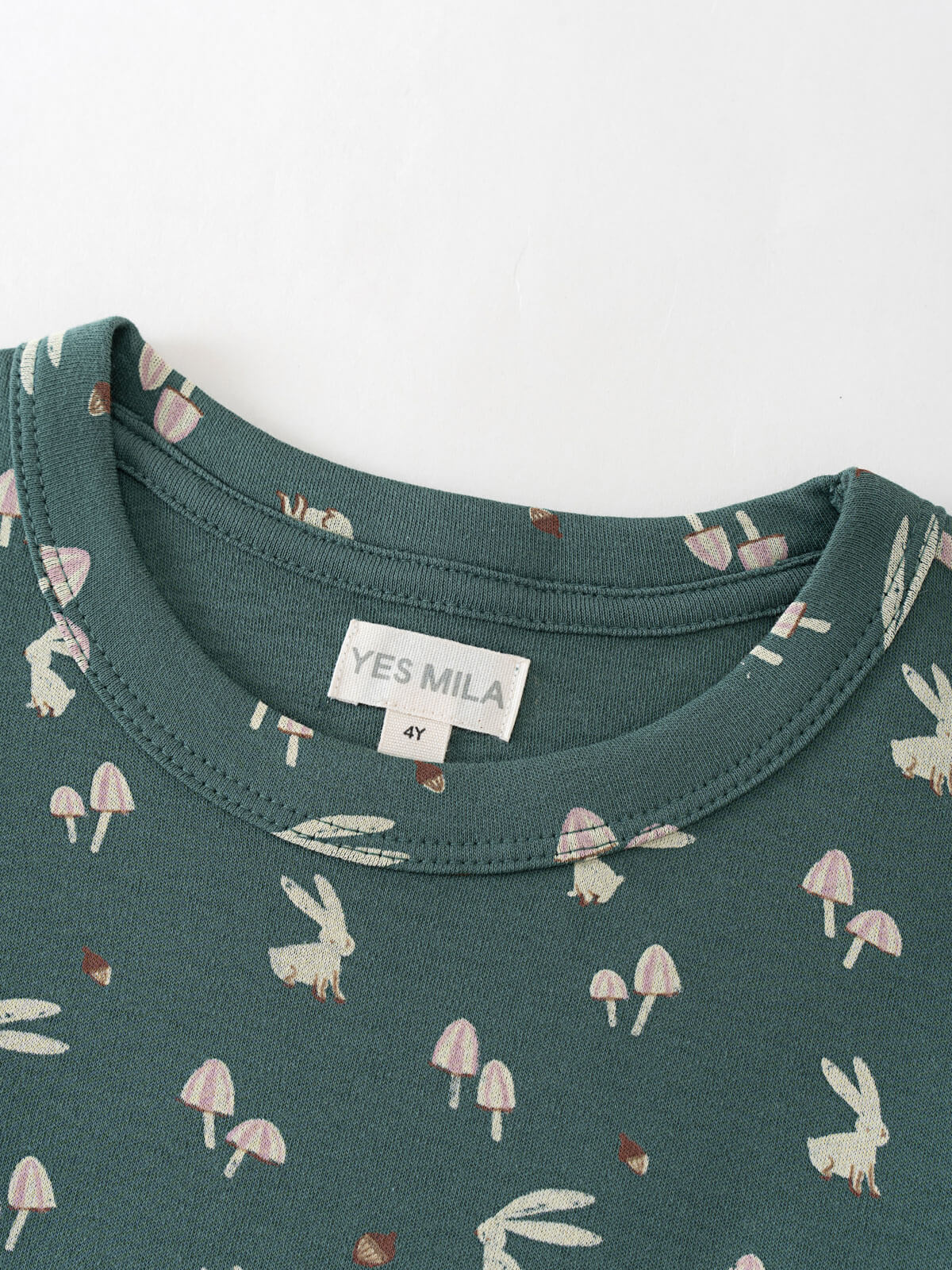 Printed Long Sleeve Tee - Forest Gathering Balsam