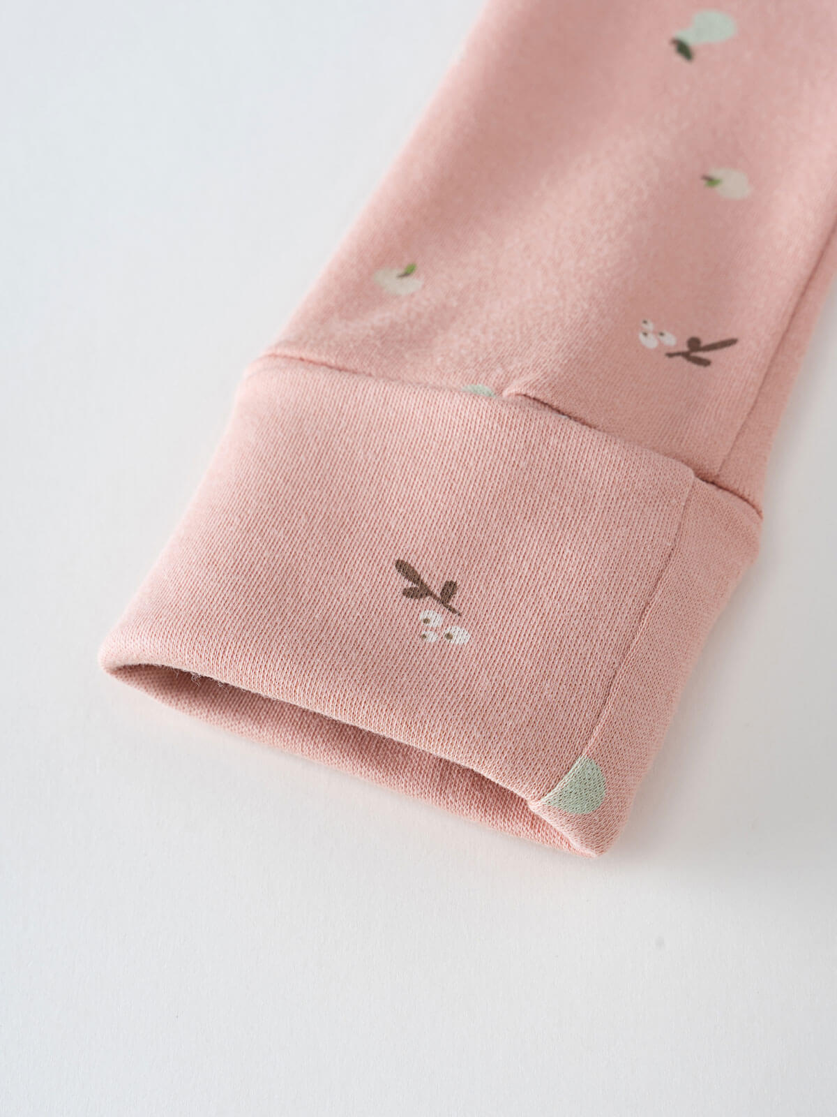 Printed Long Sleeve One Piece - Autumn Harvest Rosehip