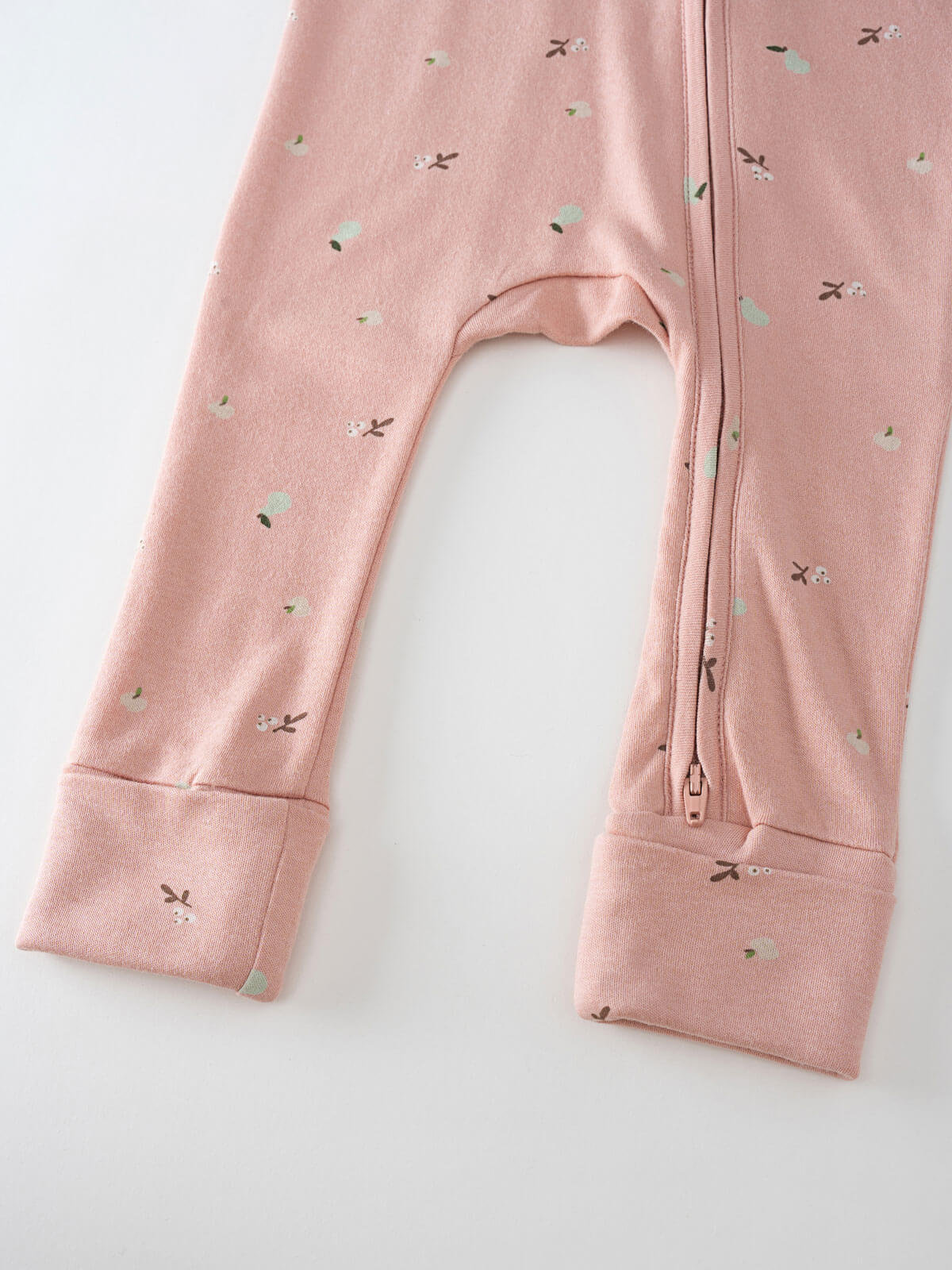 Printed Long Sleeve One Piece - Autumn Harvest Rosehip