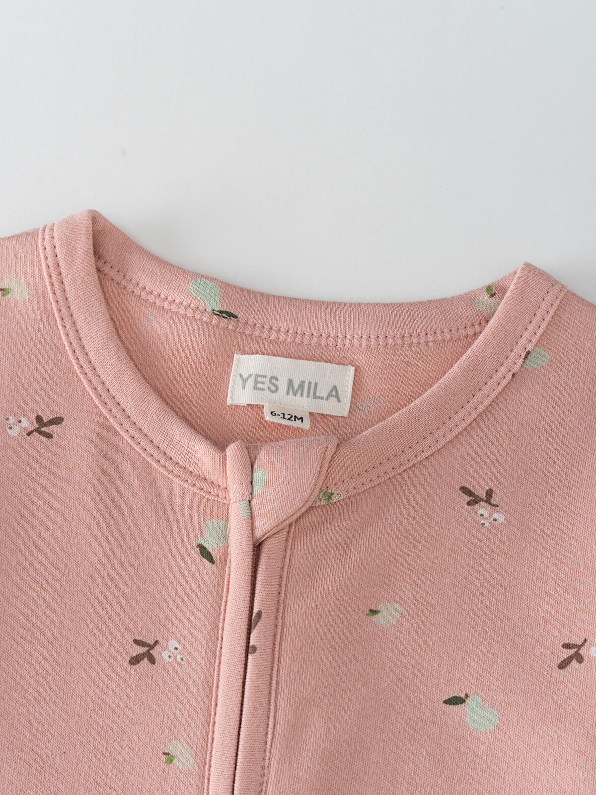 Printed Long Sleeve One Piece - Autumn Harvest Rosehip