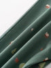 Close-up of sage green fabric with small colorful printed details Printed Sweatpants - Mountain View Balsam Baby boy
