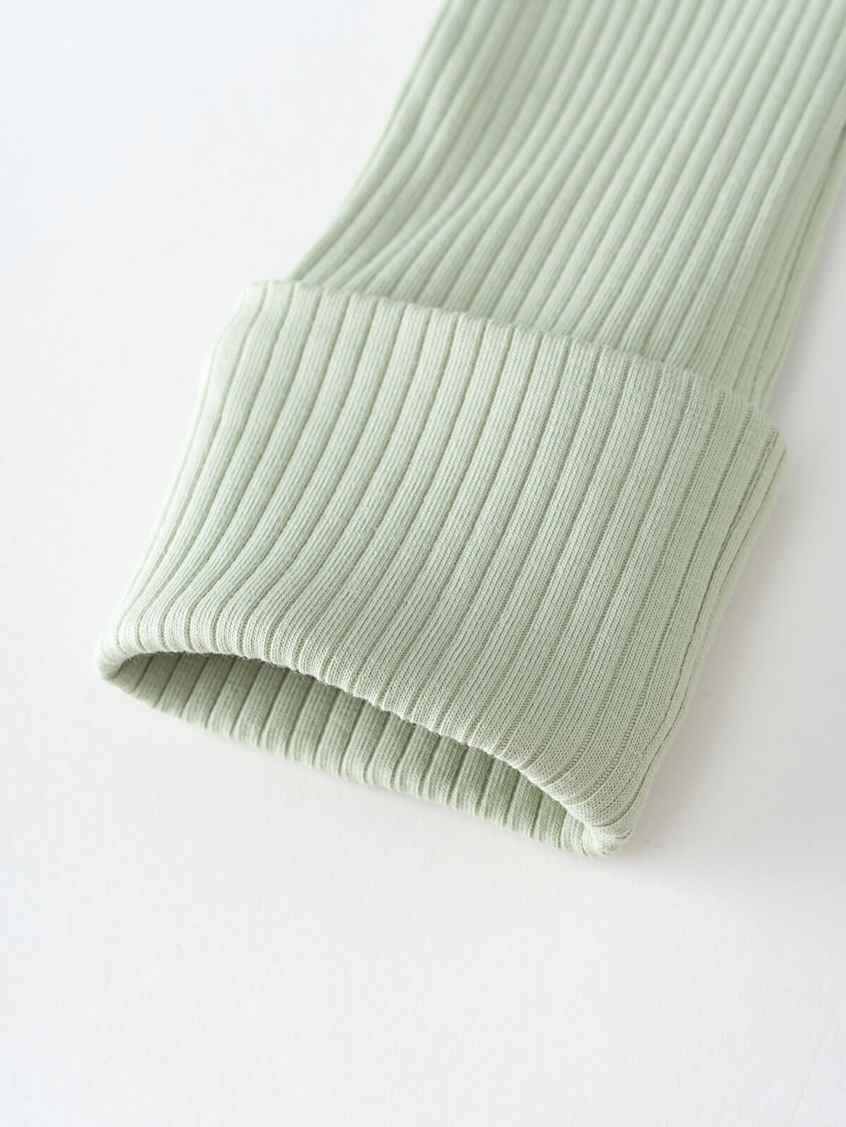Ribbed Long Sleeve One Piece - Sage