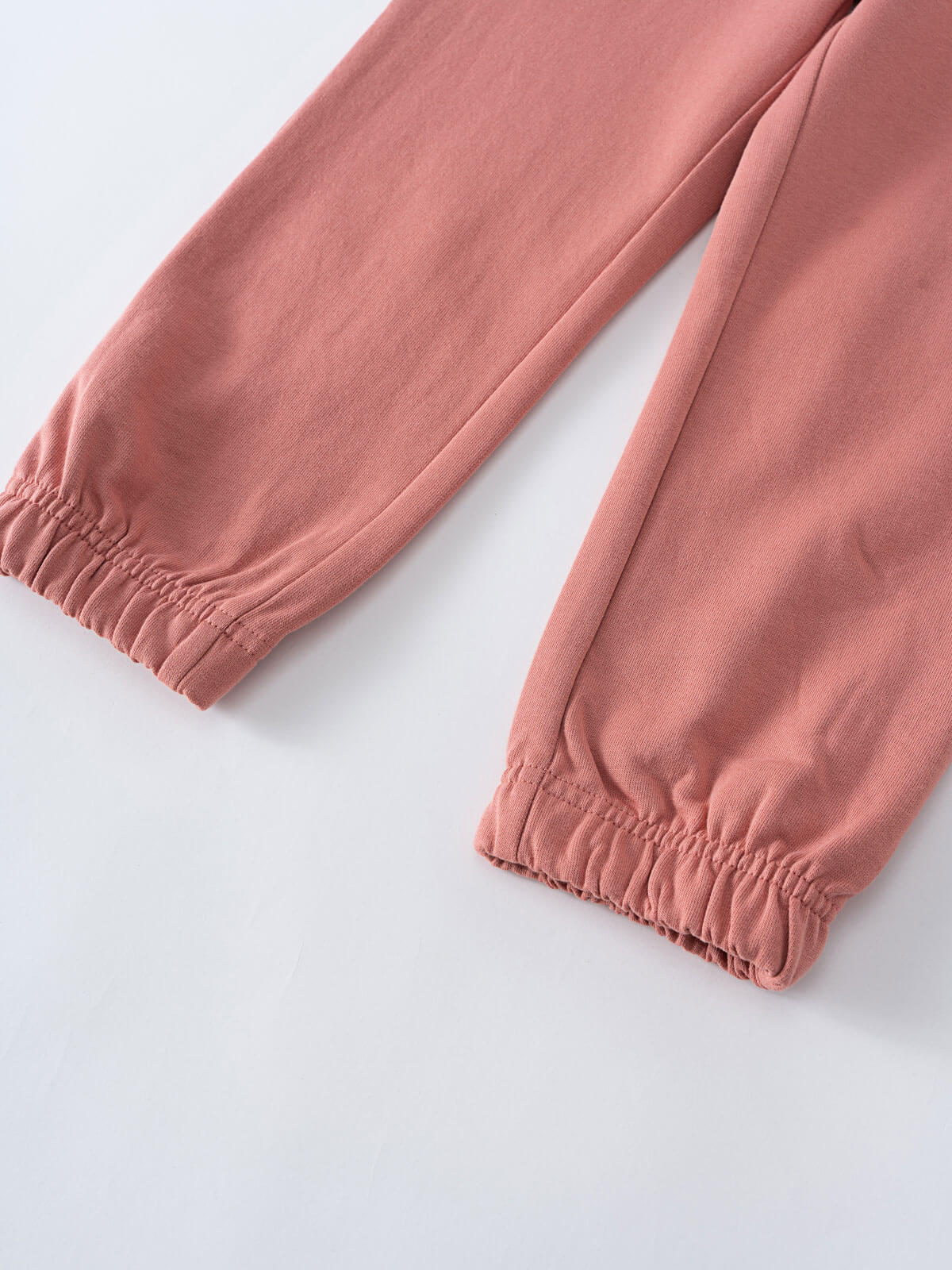 Pink pants on a light gray background Sweatpants - Rosehip Girls