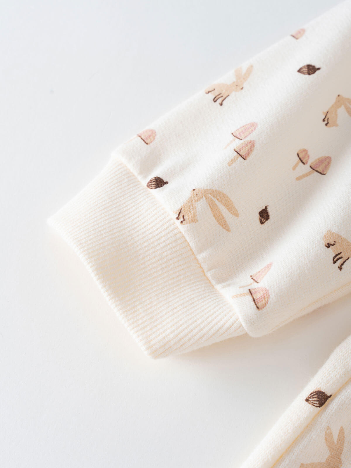 Sweatshirt Dress - Forest Gathering Ecru