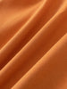 Close-up of orange fabric with visible textile weave and diagonal folds Zip Hoodie - Pumpkin Boys