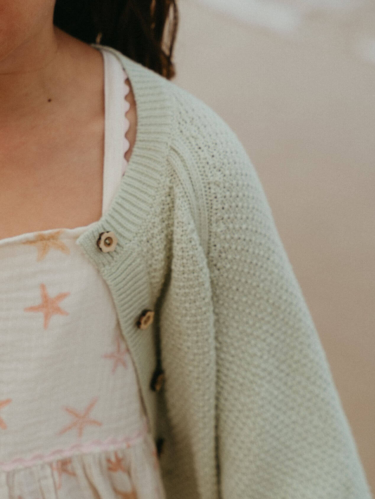 Anna Cardigan - Mint