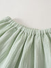 Aurora Skirt - Light Green Stripe