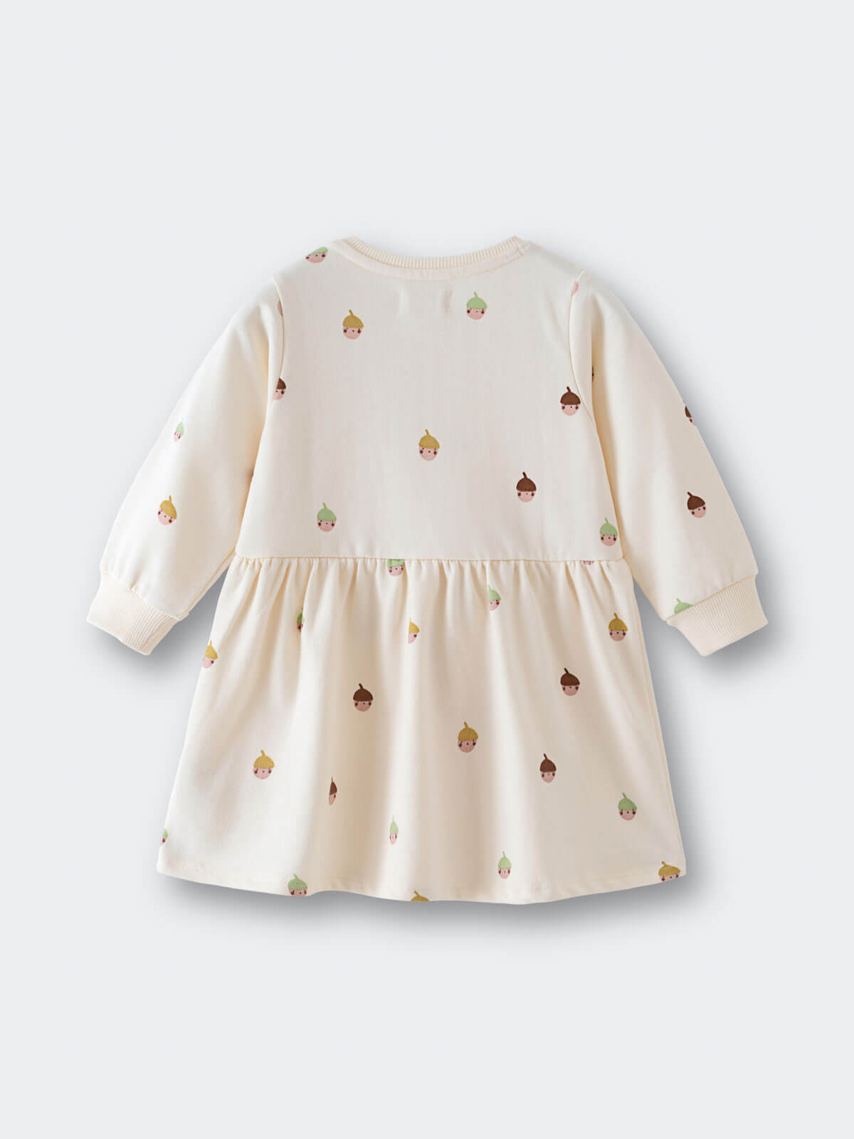 Baby Sweatshirt Dress - Little Acorn Ecru