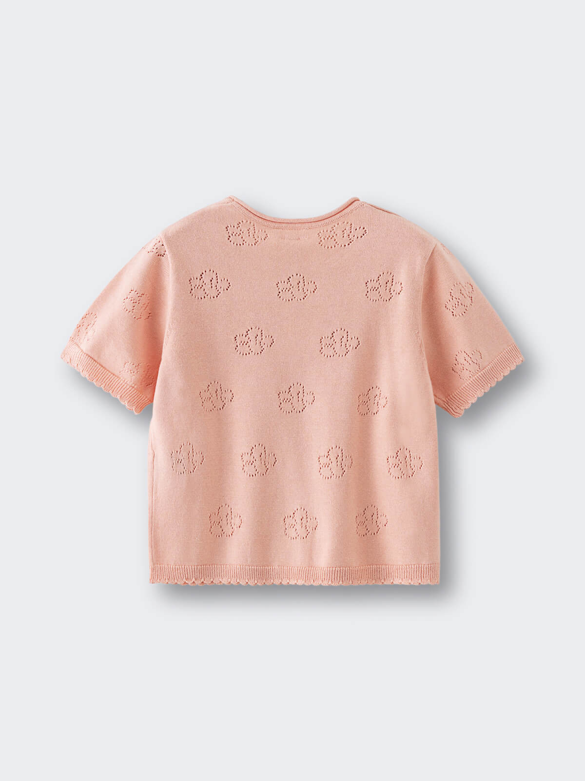 Bella Knit Tee - Toasted Peach