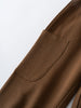 Close-up of brown sweatpants showing a cargo pocket detail Cargo Sweatpants - Spruce Boys