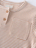 Cooper Henley Tee - Sand Stripe