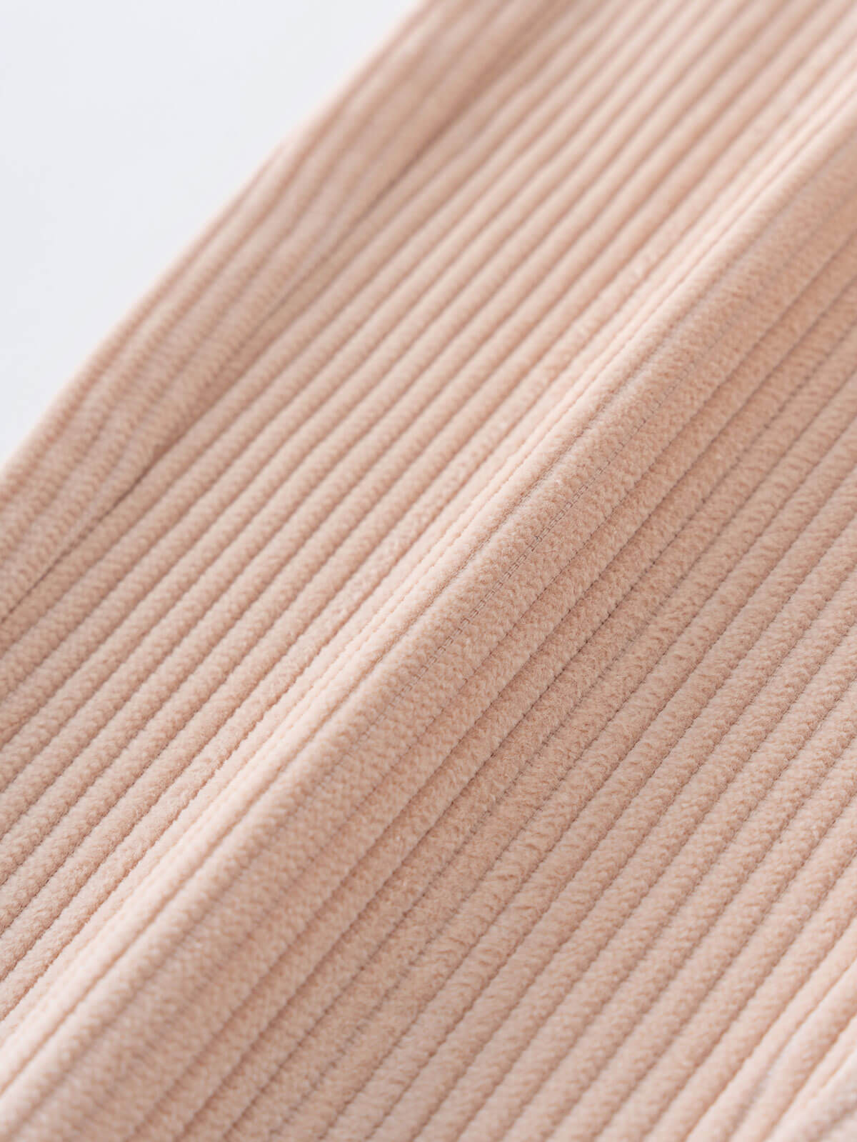 Close-up of beige corduroy texture Corduroy Pants - Clay Girls and Boys