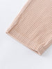 Beige corduroy pants on a light gray background  Corduroy Pants - Clay Girls and Boys