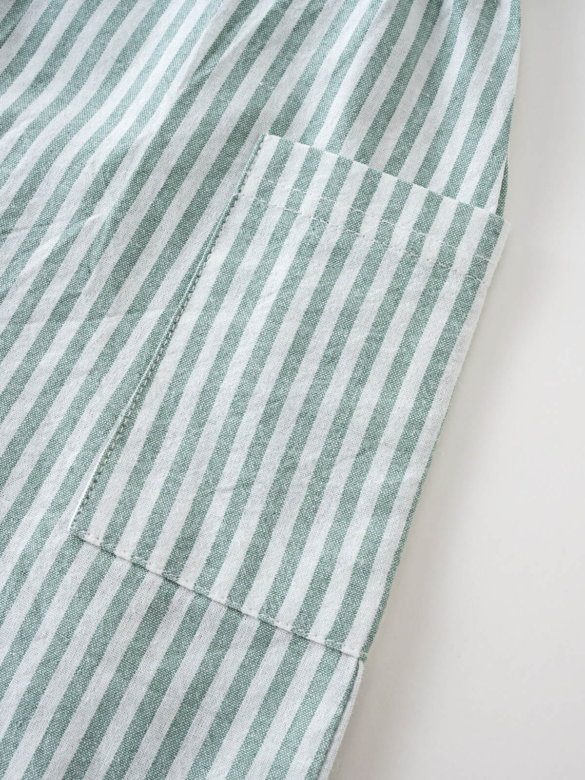 Ellie Playsuit - Mint Stripe