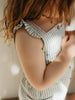 Ellie Playsuit - Mint Stripe
