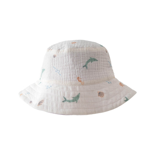 Emily Bucket Hat - Dolphin Fun