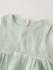 Emma Dress - Light Green Stripe