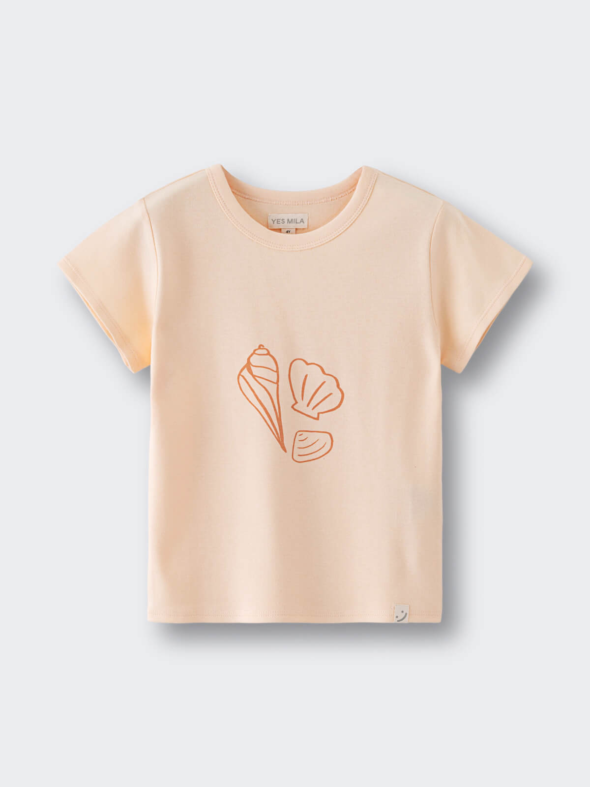 Hazel Short Sleeve Tee Shirt - Shells