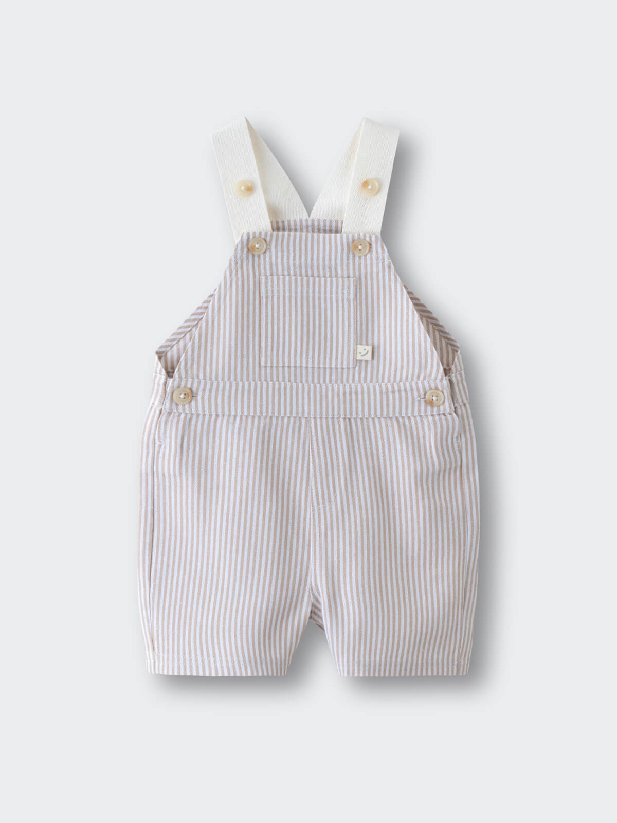 Henry Dungarees - Sand Stripe