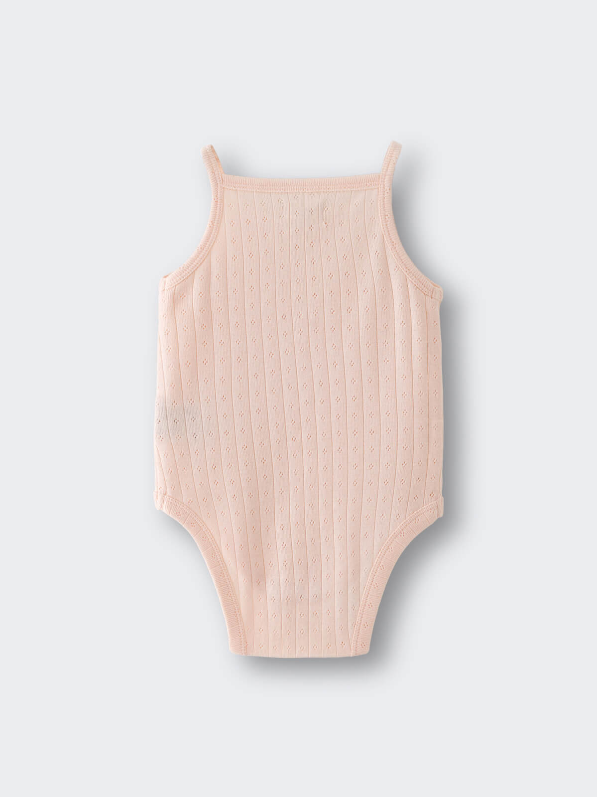 India Singlet Bodysuit - Shell Pink