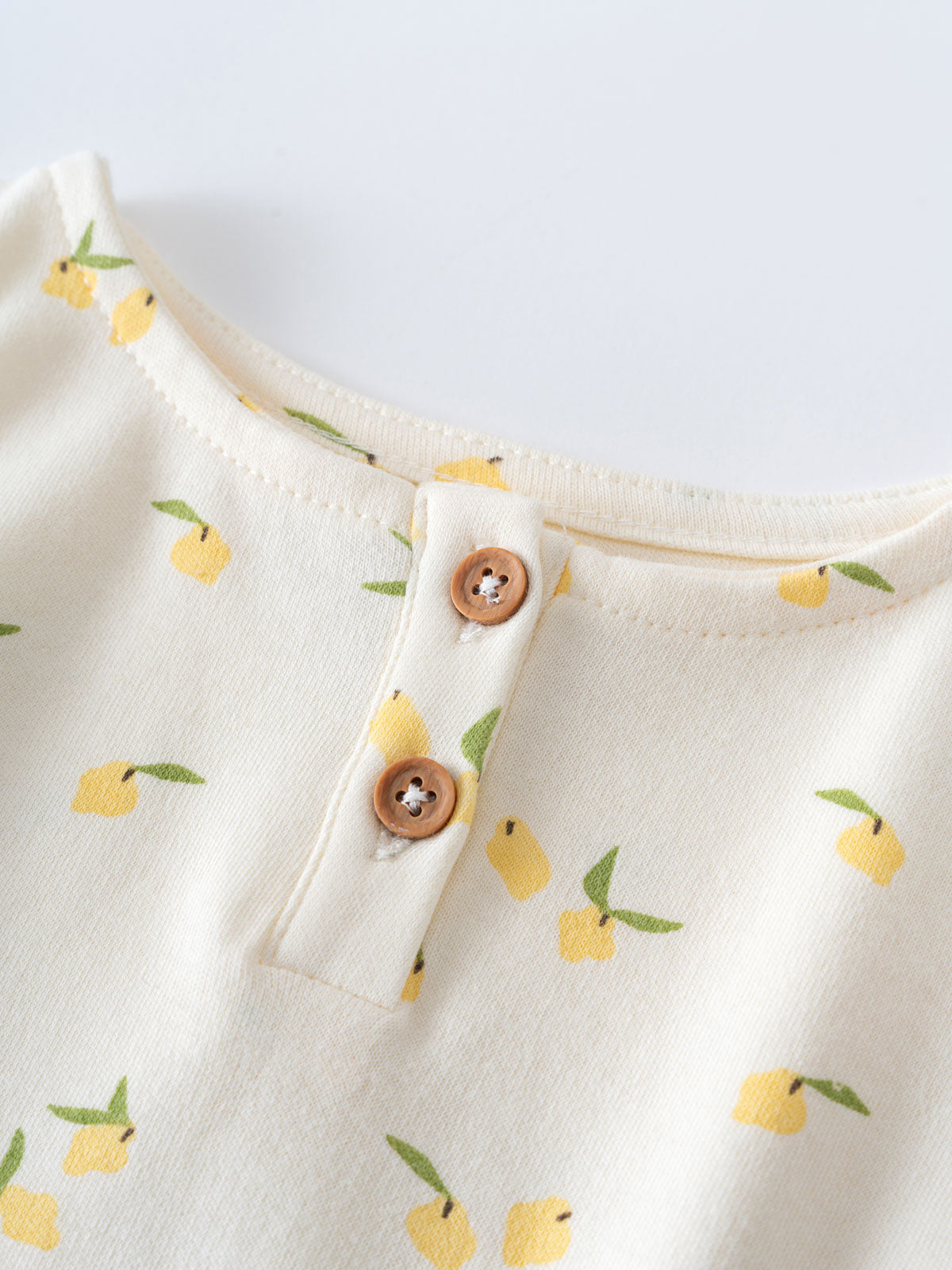 Jessica Sleeveless Romper - Lemons