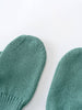 Pair of teal mittens on a white background Knit Mittens - Balsam Boys