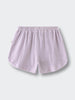 Lara Towelling Shorts - Lilac