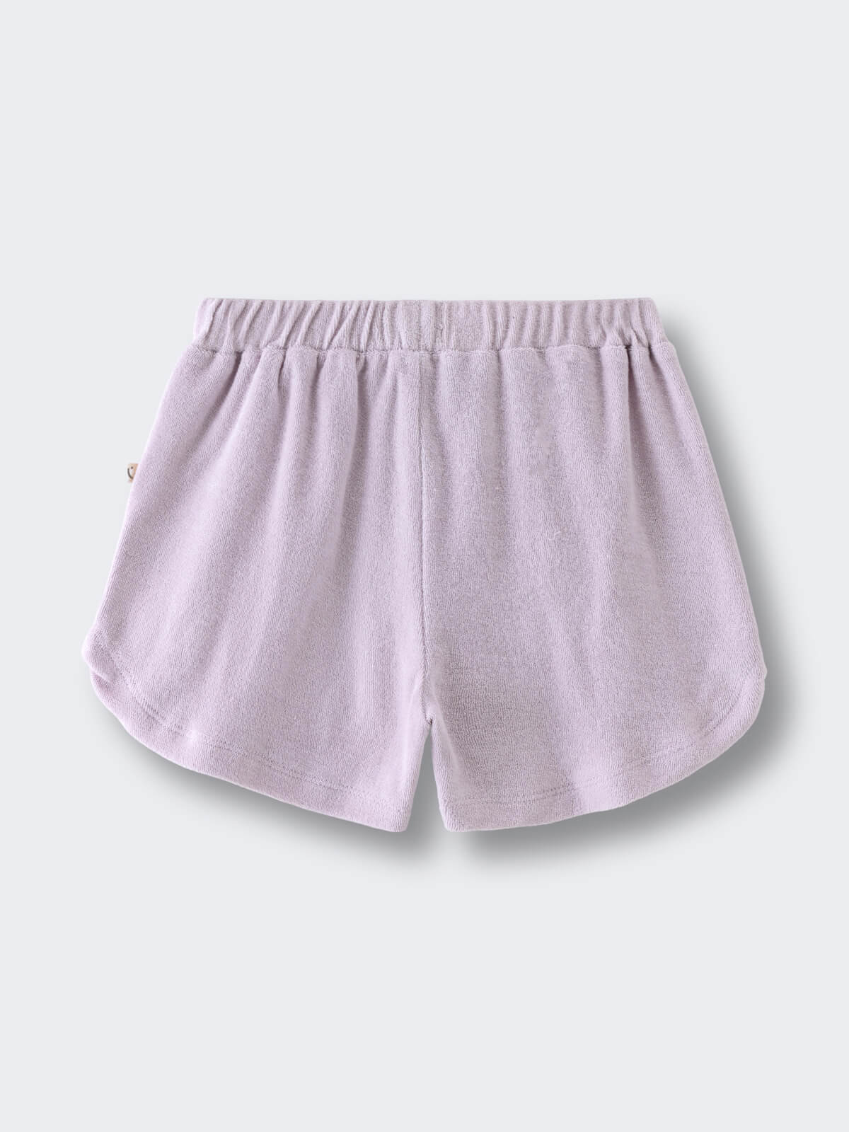 Lara Towelling Shorts - Lilac