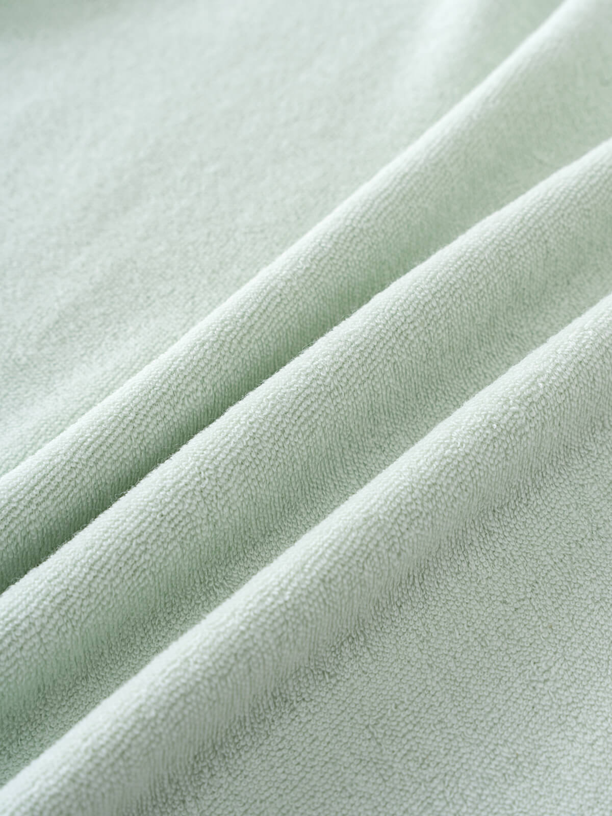 Lara Towelling Tee Shirt - Mint