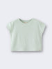 Lara Towelling Tee Shirt - Mint