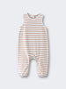 Leo Romper - Sand Stripe
