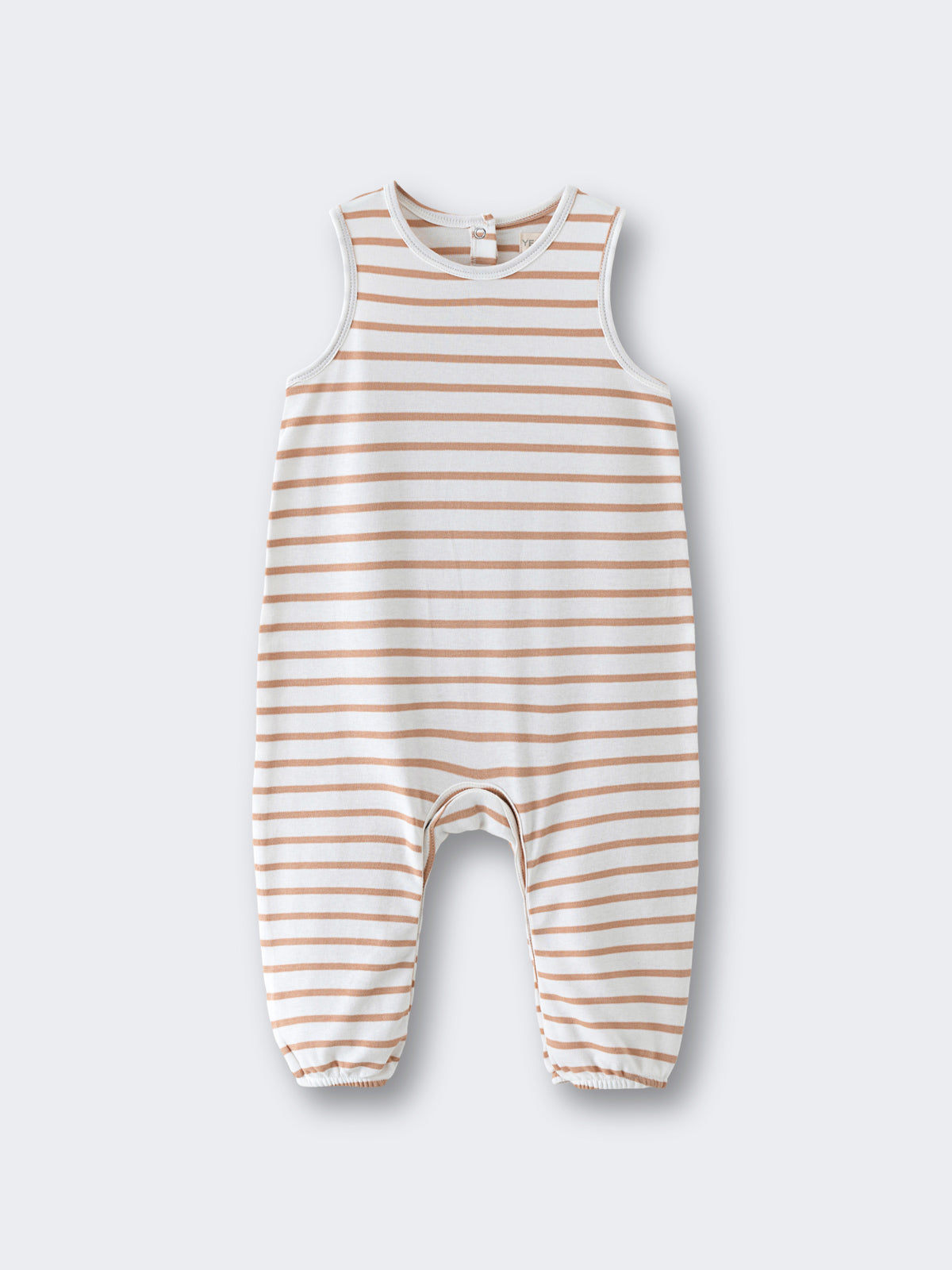 Leo Romper - Sand Stripe